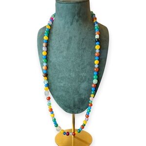 Endless Multi Gemstone Necklace